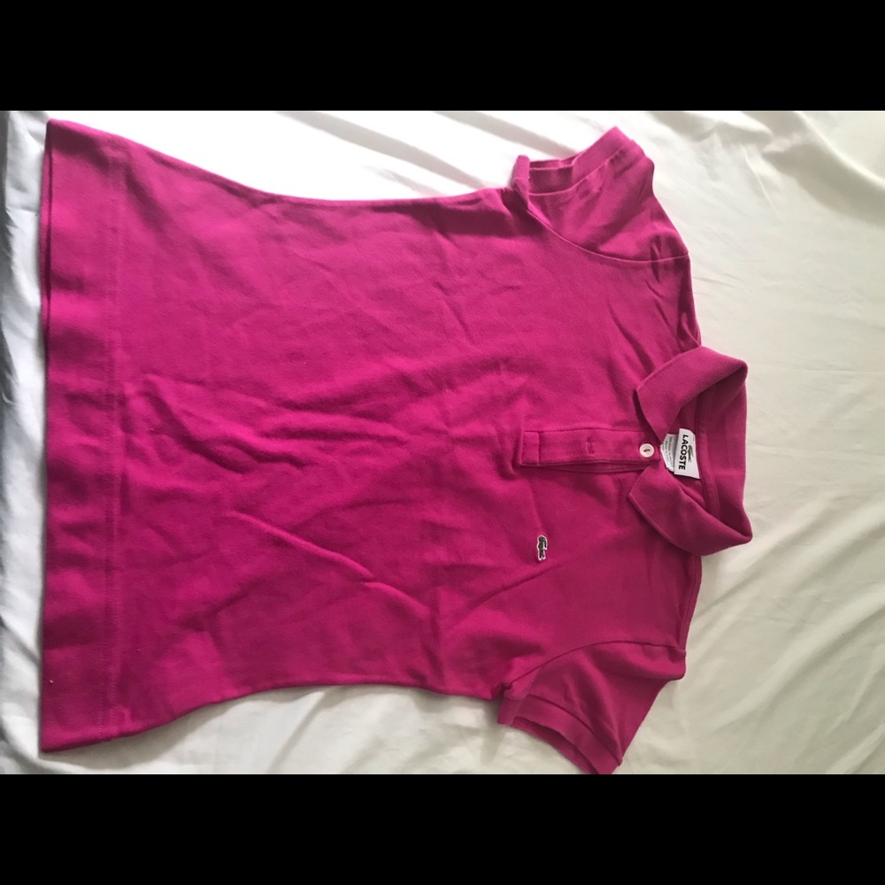 Girls Lacoste Polo Shirt